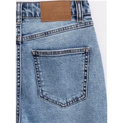 Джинсы женские CONTE Джинсы mom slim CON-400 c высокой посадкой