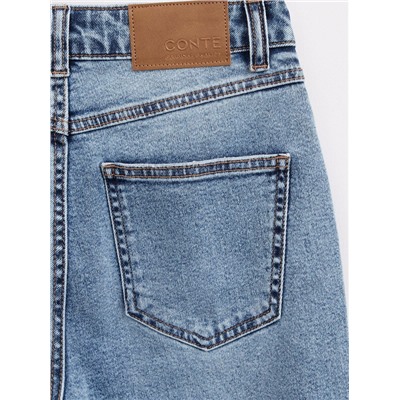 Джинсы женские CONTE Джинсы mom slim CON-400 c высокой посадкой