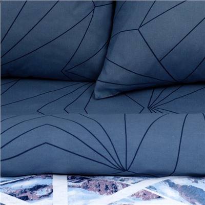 Постельное бельё евро «Этель. Горные вершины», бязь