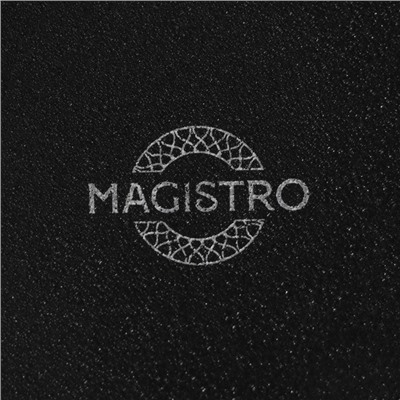 Миска фарфоровая Magistro Line, 1.3 л, d=17.5 см, чёрная