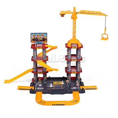 Парковка "Приключения на стройке" (142 предметов) в коробке