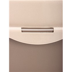 Лоток для кошек Фур-Мур 48×35.5 см с бортом + совок, Soft-touch, капучино