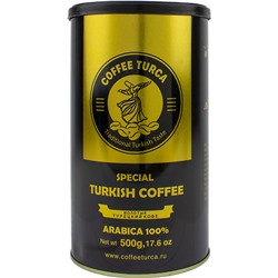 COFFEE TURCA. Молотый 500 гр. жест.банка