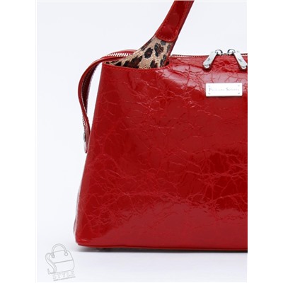 Сумка женская кожаная 9613-1S wine red Velina Fabbaino-Safenta