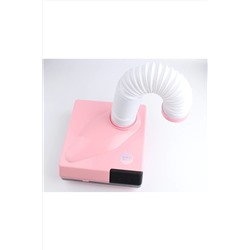 Nail Art Пылесос для маникюра настольный 60 Вт, розовый KRISTALLER, 1130487