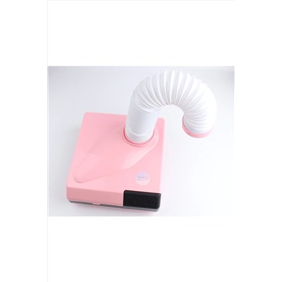 Nail Art Пылесос для маникюра настольный 60 Вт, розовый KRISTALLER, 1130487