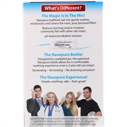 Nasopure, Система для промывания носа, набор с системой, 1 шт.