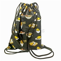 Мешок для обуви "Gudetama" 1 отделение, 370х470мм, петля для подвеса, полиэстер, 210 ден