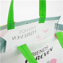 Сумка хозяйственная без застёжки, 27×12×29 см, с принтом, МИКС