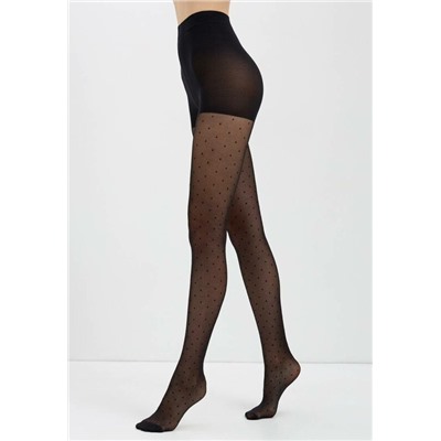 Колготки женские CONTE DOTS SLIM Колготки в точку с утягивающими шортиками