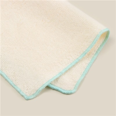 Салфетки махровые SL HOME: Frame «Айвори», 30×30 см - 3 шт., хлопок 100%, бежевые