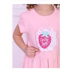 Платье Земляника кор. рукав НАТАЛИ, 878972