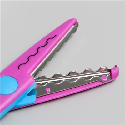 Ножницы рельефные "Цветик" (набор 5 шт) 13 см МИКС