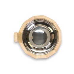 Шайка - ушат для бани и сауны «Русский узор», 3 л, липа, нержавеющая вставка, «Добропаровъ»