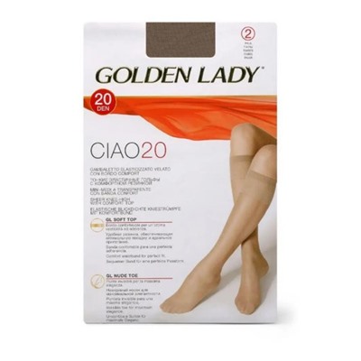 Гольфы полиамид, Golden Lady, гольфы Ciao20