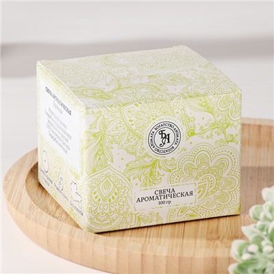 Свеча ароматическая в банке Gardenia, 5×7 см, гардения