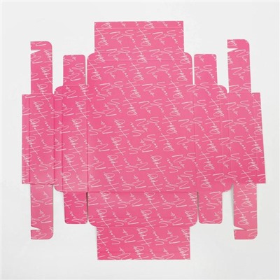 Коробка под 9 конфет новогодняя с ячейками «Уютных моментов» 14.5×14.5×3.5 см