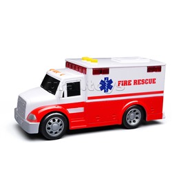 Машина "Реанимация" 1:32 (свет. Звук) в коробке