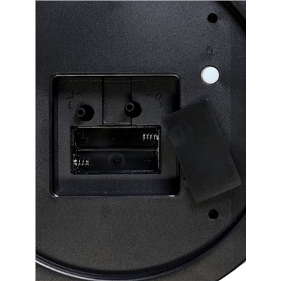 УЦЕНКА Часы - будильник настольные «Смайл», с подвесом, дискретный ход, d=20 см, 30×23 см, 2×АА