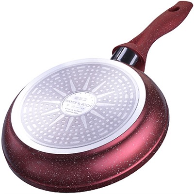 80074 Сковорода 22см алюм/мрам риф Турция MВ (х12)