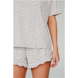 Пижама с шортами леопард НАТАЛИ, 1055119