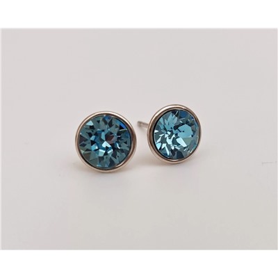 Серьги с кристаллами Swarovski