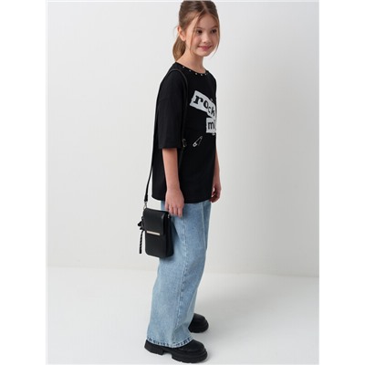 Фуфайка трикотажная для девочек (футболка)