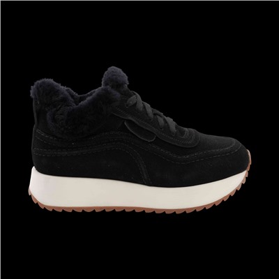 Ботинки на меху ZD16 черные