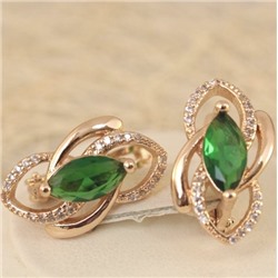 Серьги позолота H01-7481