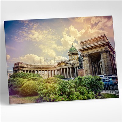 Картина по номерам 15х20 "Санкт-Петербург. Казанский собор" (18 цветов)