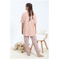 Пижама женская Хлопушек-4 (Бежевый)
