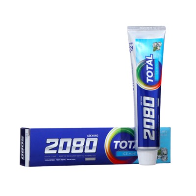 Паста Зубная AEKIUNG 2080 Dental Clinic ICE MINT/ Fresh Up/ ЛЕДЯНАЯ МЯТА (Освежающая мята) Экстра мятный вкус 120 гр