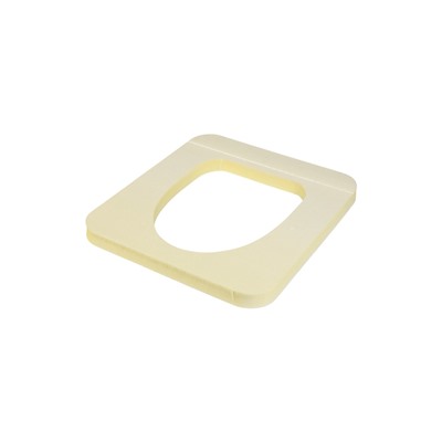 УЦЕНКА Сиденье для уличного туалета, 38×50 см, Эконом, с крышкой, пенополистирол( разноцвет) 10383