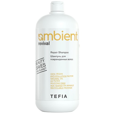 TEFIA Ambient Revival Шампунь для поврежденных волос 950 мл