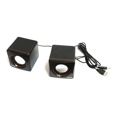Компьютерная акустика Dialog Colibri AC-04UP 2.0 (black/orange)