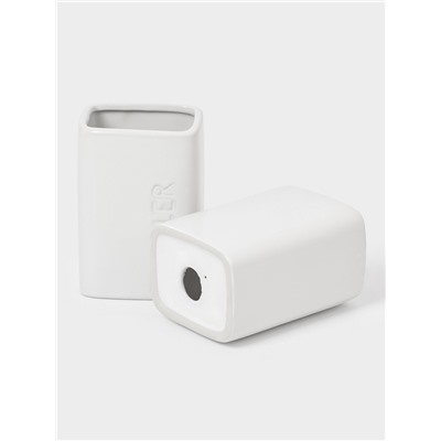 Набор для ванной «Кристаль», 4 предмета, дозатор для мыла, 2 стакана, мыльница