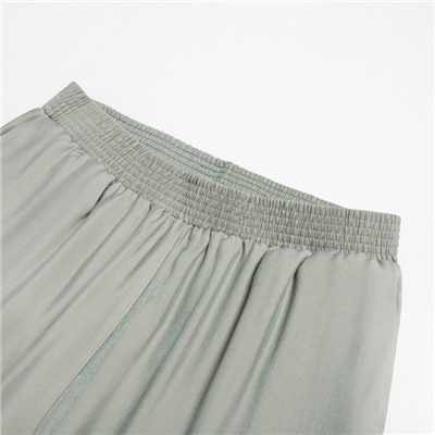 Костюм женский (футболка, брюки) MINAKU: Enjoy, оливковый, размер 42