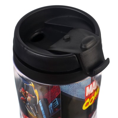 Термостакан детский со вставкой, 350 мл «Супер-мен», Человек-паук