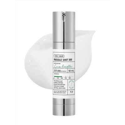 VT Cosmetics Интенсивная бустер-сыворотка для лица с микроиглами и экстрактом центеллы азиатской / Reedle Shot 300, 50 мл