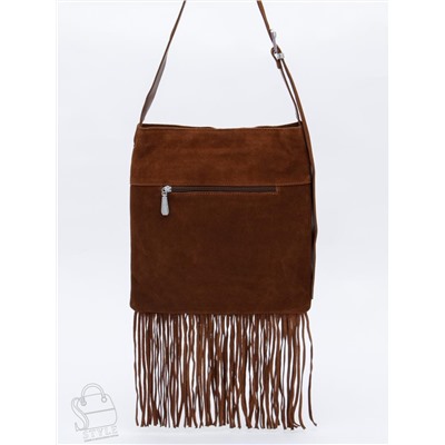 Сумка женская кожаная 5831-1P brown Polina&Eiterou