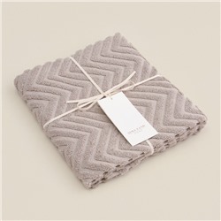 Полотенце махровое SL HOME: Geometry «Саббиа», 67×140 см, коричневое