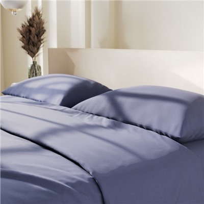 Постельное бельё евро «Этель» Cornflower field, поплин