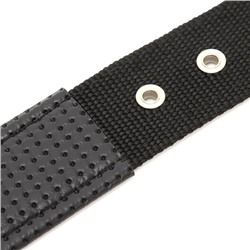 Ошейник «Комфорт», 60×4 см, ОШ 45-55 см, комбинированный, чёрный