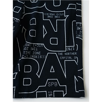 Комплект трикотажный для мальчиков: джемпер с воротником поло, шорты