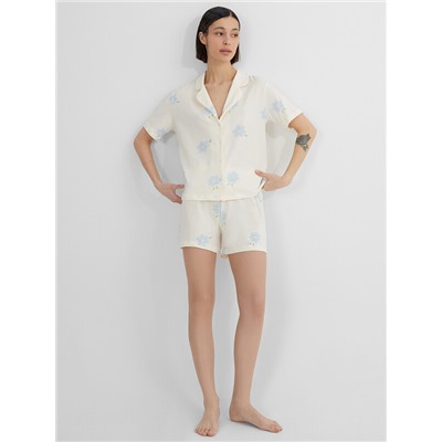 КОМПЛЕКТ ЖЕНСКИЙ (РУБАШКА, ШОРТЫ) 592553