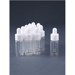 Флакон с пипеткой стекло, пластик, набор 12 шт., 7.5×2.2×2.2 см
