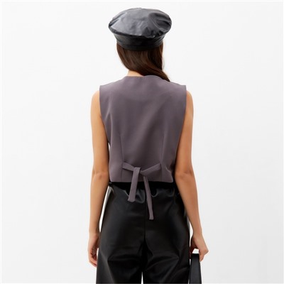 Жилет женский MIST: Classic Collection, размер 50, серый