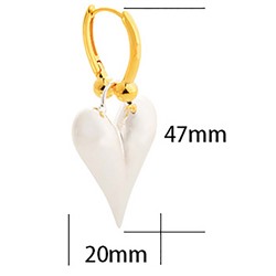 Серьги с замком кольцо арт. 13 4776 (id 287472)