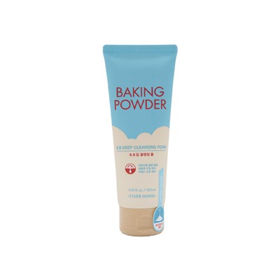 Etude House Пенка для снятия ВВ-крема с содой 160мл Baking Powder BB Deep Cleansing Foam