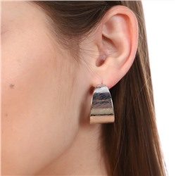 Серьги кольца, цвет серебристый, арт.748.253